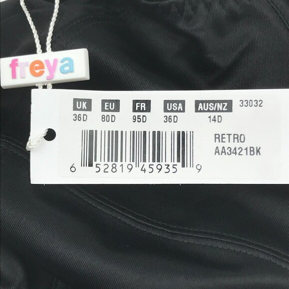 Freya Retro Underwire Plunge Bra 36D - Picture 7 of 12